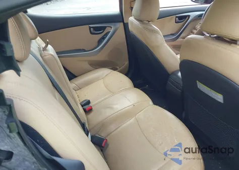 2013 Hyundai Elantra Limited from USA, damaged, VIN 5NPDH4AE5DH214213